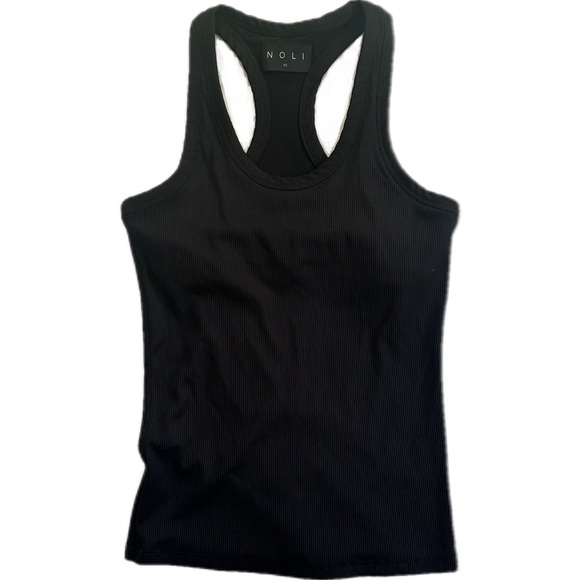 Noli Women's Essential Rib Tank - Black size XS - Picture 4 of 7